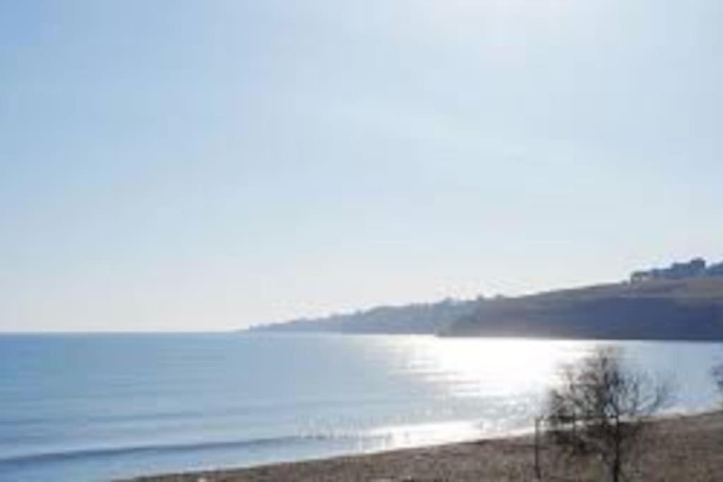 La Casa Sul Mare Vila Agnone Bagni Exterior foto