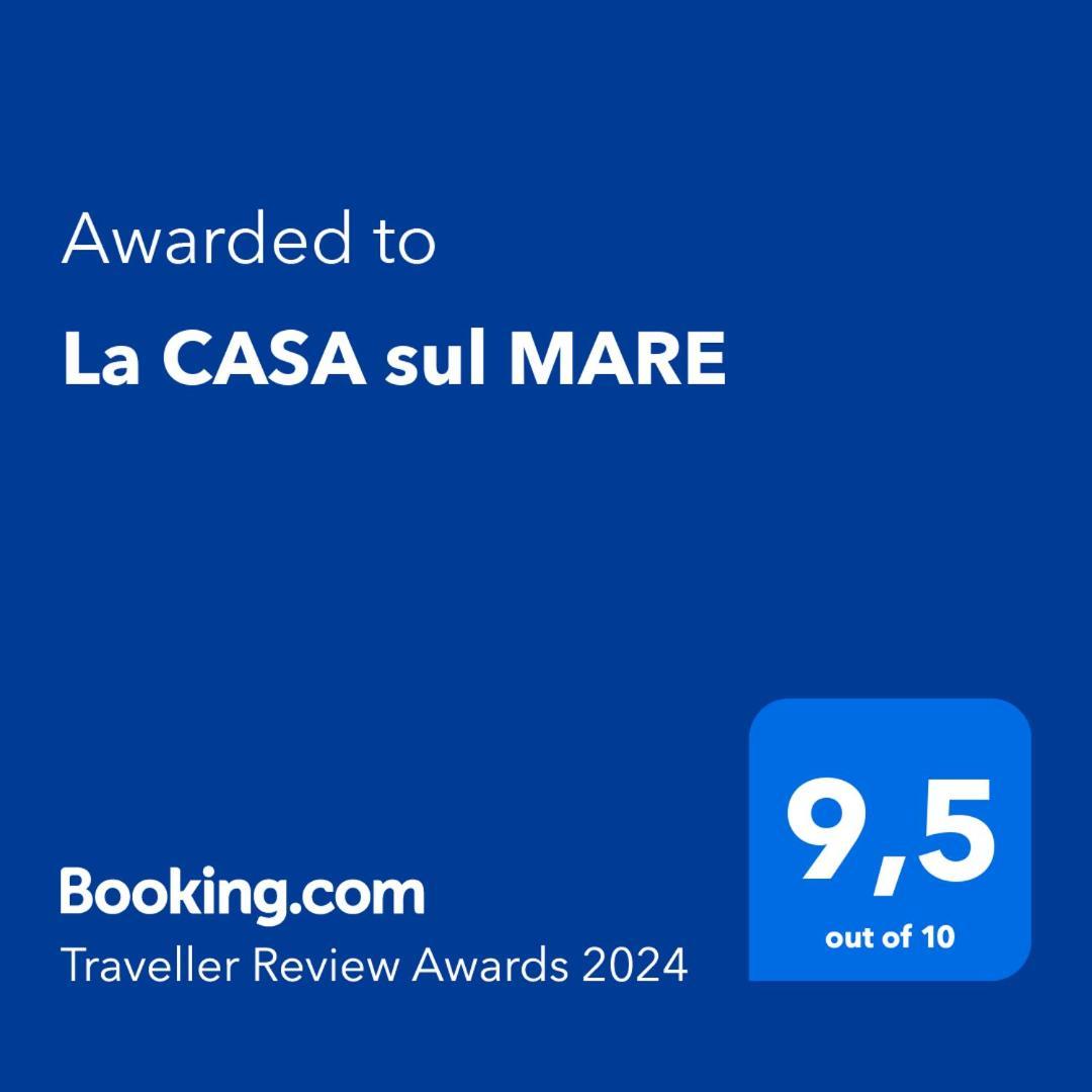 La Casa Sul Mare Vila Agnone Bagni Exterior foto